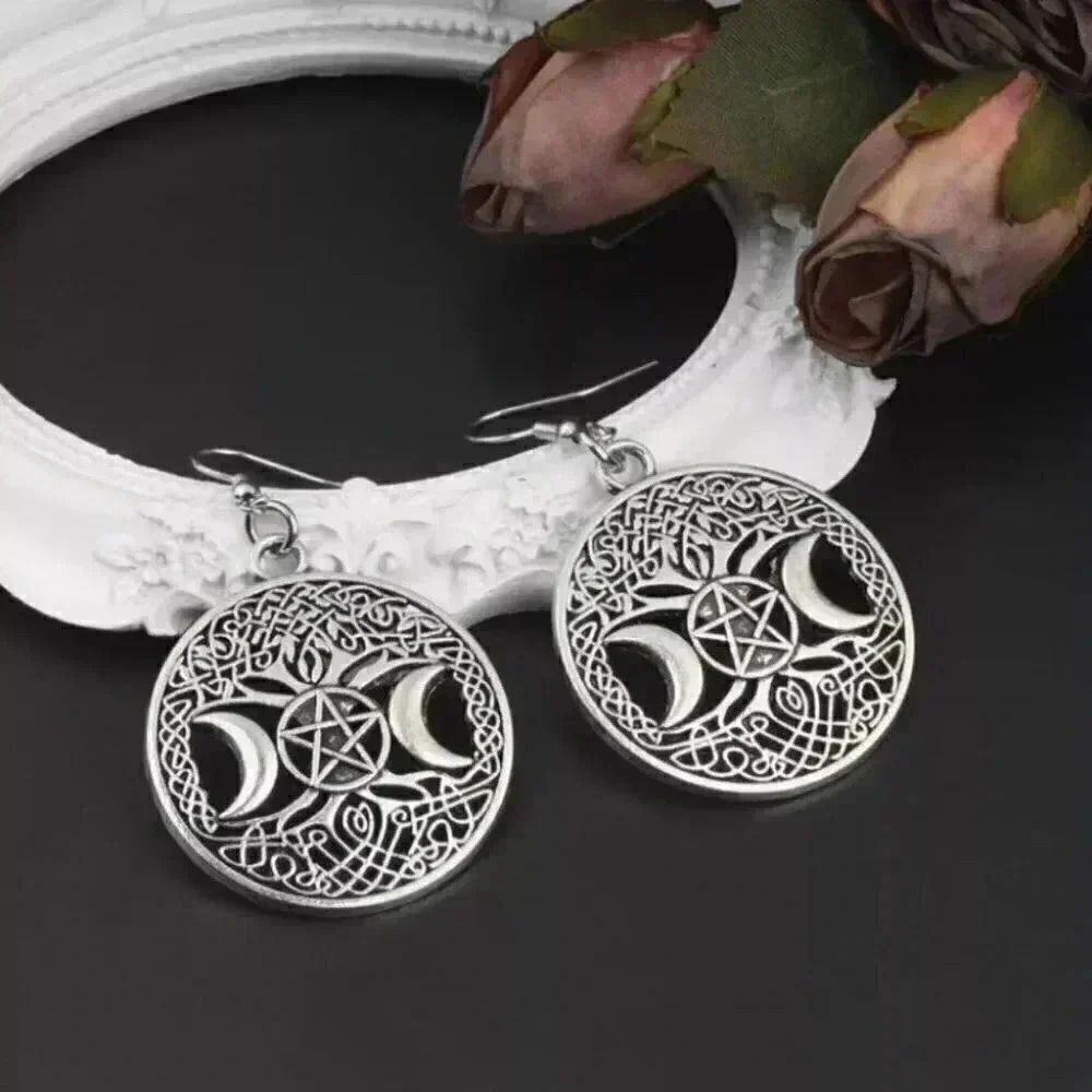 Wicca tree of life hot Earring